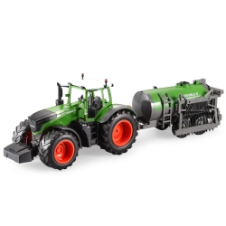 DOUBLE E RC traktor Fendt s funkční kropící cisternou 1:16 (DOPRAVA ZDARMA)