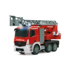DOUBLE E RC hasičský truck Merecedes-Benz Antos s funkční stříkačkou a žebříkem 1:20 (DOPRAVA ZDARMA)
