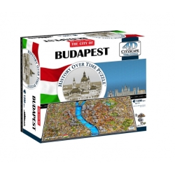4D Cityscape 4D puzzle Budapešť 1265 ks