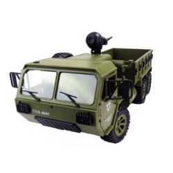 Siva RC auto U.S. Military Truck s WiFi kamerou 1:12 (DOPRAVA ZDARMA)