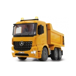 DOUBLE E RC sklápěč Mercedes-Benz Arocs Dump Truck s funkční korbou 1:20 (DOPRAVA ZDARMA)