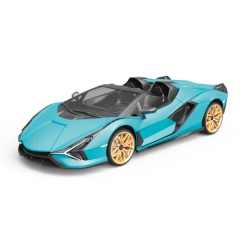 Siva RC auto Lamborghini Sian 1:12 modrá metalíza, proporcionální RTR LED 2,4Ghz (DOPRAVA ZDARMA)